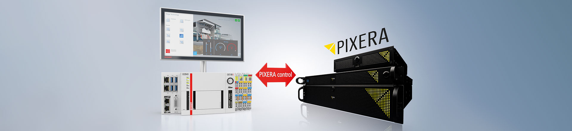 Nowy system sterowania multimediami Audio Video. PIXERA Control