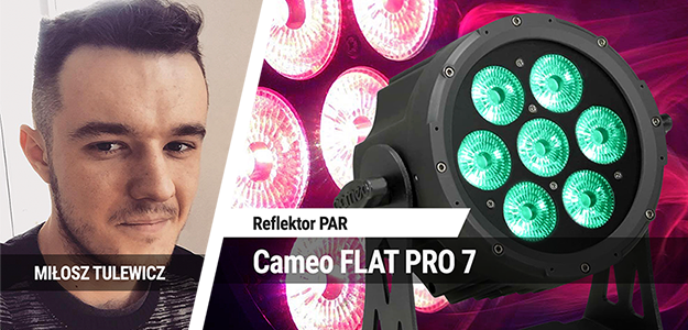 Reflektor Cameo FLAT PRO 7